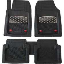 Ekolmaks Peugeot 2008 2013 Sonrası Paspas Derin Havuzlu Krom Karbon