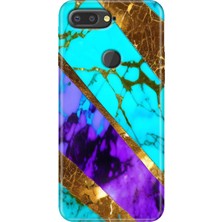 Grabono General Mobile Gm 9 Pro Kılıf Desenli Esnek Silikon Kapak Uv Nezih Mermer
