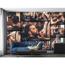 Grown Geleneksel Berberde Saç Kesimi Temalı Duvar Kağıdı