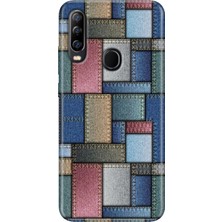 Grabono General Mobile Gm 20 Pro Kılıf Baskılı Silikon Case Uv Jean Pattern