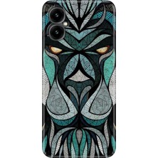 Grabono Omix X5 Kılıf Desenli Baskılı Hd Kaleografi Silikon Lion Mandala