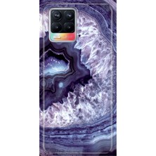 Grabono Realme 8 / Realme 8 Pro Kılıf Kılıf Renkli Esnek Silikon Temalı Desenli Tpu Elmas