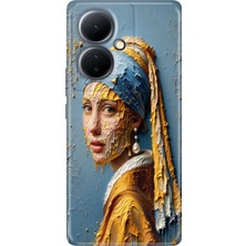 Grabono Vivo V29 Lite 5g Kılıf Renkli Desenli Özel Baskı Tasarım Silikon Inciküpeli