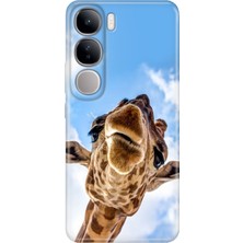 Grabono Vivo V40 Lite Kılıf Renkli Esnek Baskı Silikon Özel Temalı Desenli Öpücük