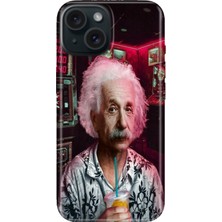 Grabono iPhone 13 - 14 Kılıf Renkli Tpu Uv Baskılı Desenli Silikon Albert