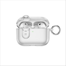 Airpods Pro 3 Uyumlu Wiwu Ishield Pro HC-301 Airbag Tasarımlı Parmak Izi Bırakmayan Kılıf Şeffaf
