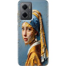 Grabono Xiaomi Redmi Note 11E Kılıf Renkli Özel Temalı Desenli Silikon Tpu Inciküpeli