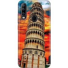 Grabono General Mobile Gm 20 Pro Kılıf Baskılı Silikon Case Uv Pizza Kulesi