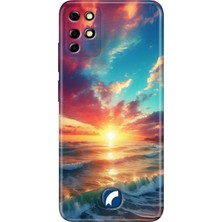 Grabono Reeder S19 Max Kılıf Desenli Designer Baskılı Silikon Kapak Okyanus