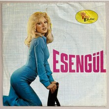 Taç Plak Esengül Taht Kurmuşsun Kalbimde - Çok Geç Olmadan 45’lik Plak (1973 Orijinal Dönem Baskı)