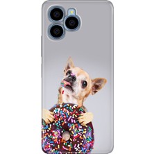 Grabono Omix X6 Kılıf Renkli Özel Temalı Desenli Silikon Tpu Donut Dog