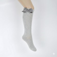 Ugly Duck Beril Kurdelalı File Golf Çorap - Gri