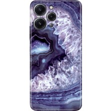 Grabono Xiaomi Redmi 12 Kılıf Renkli Desenli Baskı Silikon Uv Elmas