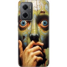 Grabono Xiaomi Redmi Note 11E Kılıf Renkli Özel Temalı Desenli Silikon Tpu Iluzyon
