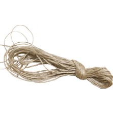 Sarılmış Ince Jüt Ip 10 Metre Hasır Ipi, Bağlama Ipi , Çuval Ipi, Kırnap Ipi, Jüt Ip 10 Metre Çeyiz Ipi