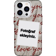 Iphone 13 Pro Max Uyumlu Kişiselleştirilebilir Tasarimli Lüks Silikon Kilif