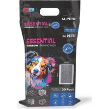 M-Pets Essentıal Carbonlu Yapışkanlı Çiş Pedi 60X90CM 30LU