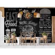 Grown Fast Food Restoran Duvar Kağıdı