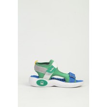 Benetton Yeşil Çocuk Sandalet BN-1406