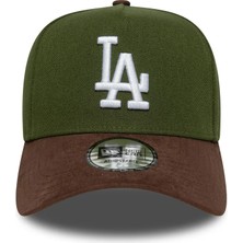 New Era Suede Vısor Eframe Losdod Yeşil Kahverengi Unisex Şapka 60759009