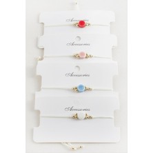 SiHako Yuvarlak Makrome Ip Bileklik