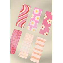 Tiny Stories TR Kitap Ayracı Renkli Desen Temalı 6'lı