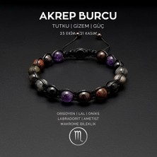 Seven Art Jewelry Akrep Burcu Makrome Bileklik