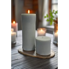 Czmd Pure Vanilla Glow – El Yapımı Soya Mum Seti