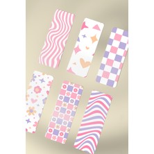 Tiny Stories TR Kitap Ayracı Renkli Desen Temalı 6'lı