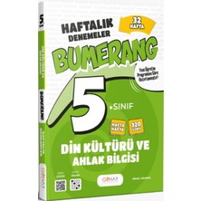 Günay Yayınları 5. Sınıf Din Kültürü ve Ahlak Bilgisi Bumerang 32 Haftalık Denemeleri
