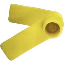 Baltaş 400 Adet Sarı Parmak Küpe (Fry Tag) Kuzu +Sokak Hayvanları Küpesi Pens Ucu Hediye