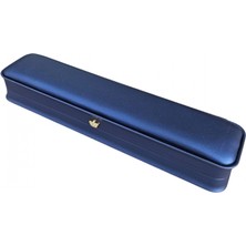 Özer Kutu Deri Bileklik Kutusu Lüks (Mavi)