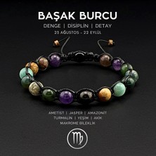 Seven Art Jewelry Başak Burcu Makrome Bileklik