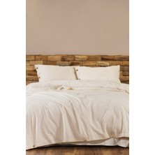 Elart Impero Nevresim Takımı Çift Kişilik Lastikli Çarşaf %100 Pamuk (200X220 Cm) Tarçın