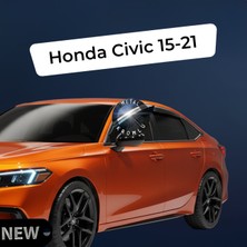 Mega Oto Market Paslanmaz Krom Akrilik Cam Rüzgarlığı Honda Civic 15-21 CHR-1-008-002