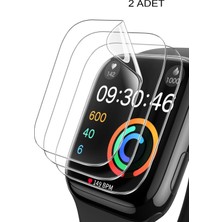 Nezih Case Apple Watch Seri 10/11 46MM Uyumlu Tam Kaplayan Jelatin Ekran Koruyucu (2 Adet)