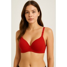 Avoria Kırmızı Destekli Dolgulu Sütyen