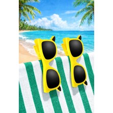 Boldy 2'li Gözlük Figürlü Şezlong Mandalı - Plaj Mandalı - Halı Mandalı - Havlu Sabitleyici - Havlu Mandalı - Sahil Havlu Mandalı - Havlu Tutucu Mandal