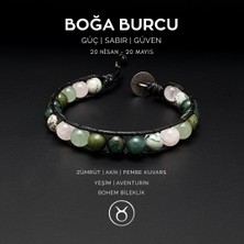 Seven Art Jewelry Boğa Burcu Bohem Bileklik