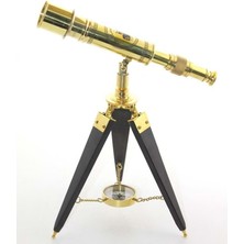 Skygo Pirinç Teleskop Pusulalı