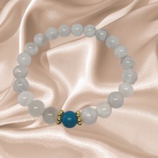 Reina Del Corazen El Yapımı Doğal Aytaşı Antik Bileklik  – Otantik Tasarım, Tarihî Ilhamlı, Bolluk ve Huzur Enerjili Şık Takı