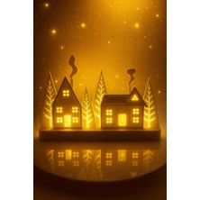 -Yılbaşı Köyü Işıklı Dekor