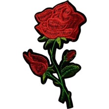 Mertay Aplike Ütü Ile Yapışan Gül Büyük Arma 15X5 cm