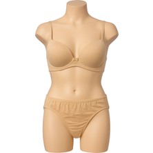 Avoria Ten Rengi Destekli Kadın Sütyen Külot Takımı – Iz Yapmayan Rahat Günlük Iç Giyim Seti