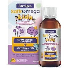 SHC4200 Sorvagen Saffromega Kids Safran ve Omega3 150 ml
