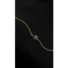 Glossy Jewelery Zirkon Taşlı Nazar Boncuk Bileklik