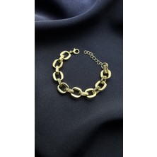 Glossy Jewelery Kalın Halka Bileklik