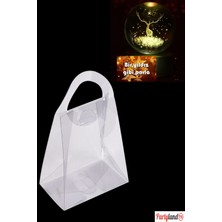 UltraNova 3D Gezegen Geyikli Işıklı Cam Küre Yılbaşı Dekorasyonu