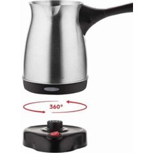 Çelik Kahve Makinesi Cezve 800 Watt Paslanmaz Çelik Türk Kahvesi Makinesi - KR0025-5MVV70