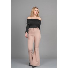 MissVina Kemerli Ispanyol Paça Pantolon 3891